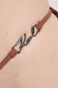 Μαγιό σλιπ μπικίνι Karl Lagerfeld καφέ 241W2210