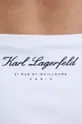 biały Karl Lagerfeld figi kąpielowe