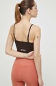 Îmbrăcăminte New Balance sutien sport Harmony WB41030KCF maro