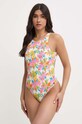 Слитный купальник Picture Kalen Printed немного упрочнённая розовый SWI025
