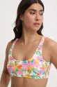 többszínű Picture bikini felső Wahine Top Print Női