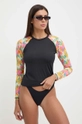 nero Picture longsleeve da bagno Moonbee Donna