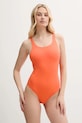 Ολόσωμο μαγιό Casall Deep Racerback μαλακό πορτοκαλί 24122