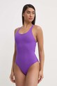 Ολόσωμο μαγιό Casall Deep Racerback μαλακό μωβ 24122