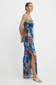 Plážový overal Desigual TROPICAL Planet friendly modrá 24SWMW22