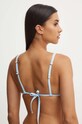 Plavková podprsenka Hollister Co. KI311.4198.251 modrá SS24
