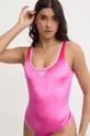 roza Jednodijelni kupaći kostim EA7 Emporio Armani Ženski
