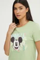 Pamučna pidžama women'secret Mickey zelena