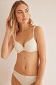 Ruházat women'secret tanga COTTON COLLECTION 1 4637937 fehér
