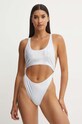 Drivemebikini costum de baie dintr-o bucată Stana Shine moale argintiu 2024.DRV.032.HOL