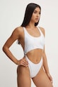 Ολόσωμο μαγιό Drivemebikini Stana Shine ασημί 2024.DRV.032.HOL