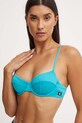 Odzież Calvin Klein biustonosz kąpielowy KW0KW02345 turkusowy