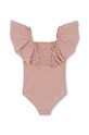 Fete Konges Sløjd costum de baie dintr-o bucată pentru copii KS100275 roz