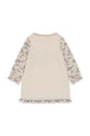 Dievča Detská bavlnená nočná košeľa Konges Sløjd KS100279 béžová