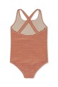 Konges Sløjd costum de baie dintr-o bucată pentru copii KS100310 rosu SS24