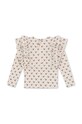 Konges Sløjd longsleeve kąpielowy dziecięcy KS100384 różowy SS24