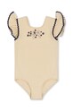 Konges Sløjd jednoczęściowy strój kąpielowy dziecięcy KS100474 beżowy SS24
