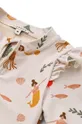 Detská plavecká kobinéza Liewood Amel Printed Swim Jumpsuit Elastan, Recyklovaný polyester