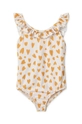 sárga Liewood egyrészes gyerek fürdőruha Kallie Printed Swimsuit Lány