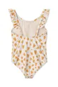 Liewood jednoczęściowy strój kąpielowy dziecięcy Kallie Printed Swimsuit żółty