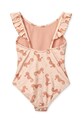 Dziewczynka Liewood jednoczęściowy strój kąpielowy dziecięcy Kallie Printed Swimsuit LW18589 pomarańczowy