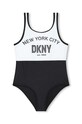 Dkny jednoczęściowy strój kąpielowy dziecięcy miękka czarny D60045.114.150