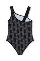 Dkny jednoczęściowy strój kąpielowy dziecięcy D60048.114.150 czarny SS24