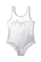 Jednodielne detské plavky HUGO sivá