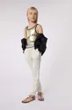 zlata Enodelne otroške kopalke Karl Lagerfeld Dekliški