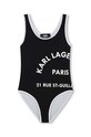 Karl Lagerfeld jednoczęściowy strój kąpielowy dziecięcy Z30060.114.150 czarny SS24