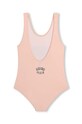 Kenzo Kids jednoczęściowy strój kąpielowy dziecięcy K60177. różowy SS24