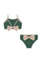zelena Dječji dvodijelni kupaći kostim Konges Sløjd Za djevojčice