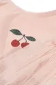 różowy Konges Sløjd dwuczęściowy strój kąpielowy dziecięcy
