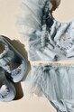 Konges Sløjd costum de baie pentru copii din două piese albastru KS101057