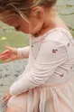 ružová Jednodielne detské plavky Konges Sløjd Dievčenský
