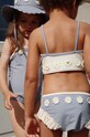 Konges Sløjd costum de baie pentru copii din două piese albastru KS101068