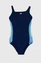 темно-синій Суцільний дитячий купальник adidas Performance Для дівчаток