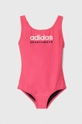 ροζ Ολόσωμο παιδικό μαγιό adidas Performance SPW UBSUIT KIDS Για κορίτσια