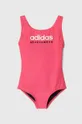 розовый Детский слитный купальник adidas Performance SPW UBSUIT KIDS Для девочек