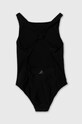 adidas Performance jednoczęściowy strój kąpielowy dziecięcy IL7276 czarny SS24