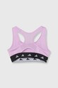 adidas biustonosz sportowy dziecięcy G TF POWER BRA IN1776 fioletowy SS24