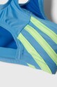 Fete adidas Performance costum de baie pentru copii din două piese IT9616 albastru