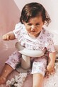That's mine costum de baie dintr-o bucată pentru bebeluși Sabine moale alb 068772