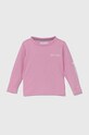 Majica dugih rukava za bebe Columbia Fork Stream Long Sl okrugli roza 1989682.G