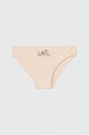 Dětské kalhotky United Colors of Benetton 2-pack 3MC10S01O.G.Seasonal oranžová SS24