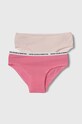 Παιδικά εσώρουχα United Colors of Benetton 2-pack Planet friendly ροζ 3MC10S1BF.G.Seas.PPYH