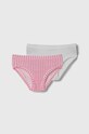 United Colors of Benetton chiloti copii 2-pack uni roz 3PTY0S00Z.G.Seasonal