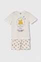 United Colors of Benetton pijama copii x Disney cu modele bej 3Y5E0P062.G.Seasonal
