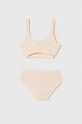 Дитячі труси і бюстгальтер United Colors of Benetton 3ZQM0K01W.G.Seasonal помаранчевий SS24
