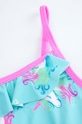 Dziewczynka Coccodrillo jednoczęściowy strój kąpielowy dziecięcy WC4376401SWG niebieski